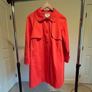 Charles Gray 3/4 Sleeve Button-Down Trench Coat